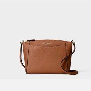 Kate Spade Monica Brown Crossbody Bag Warm Gingerbread NWT